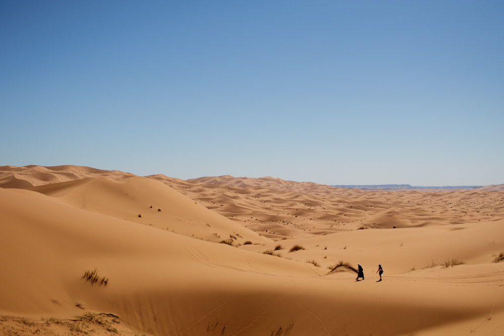 Desierto del Sáhara, dunas del Erg Chegaga, Marruecos
