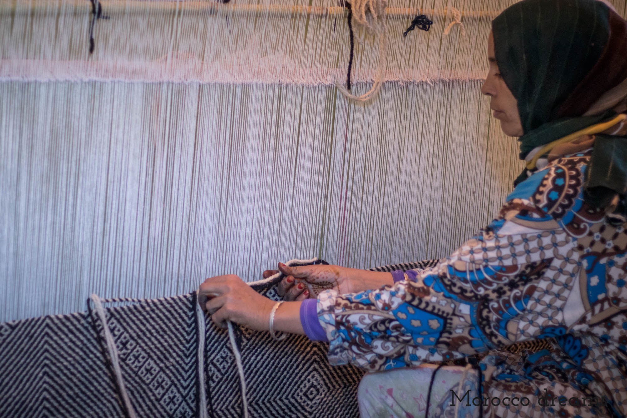 Mujeres artesanas bereberes de Marruecos
